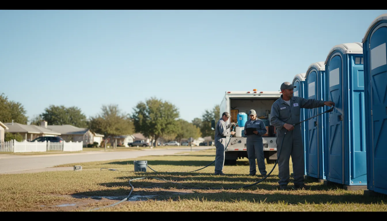 Long-Term Portable Toilet Rental in Vaughan, MS near me